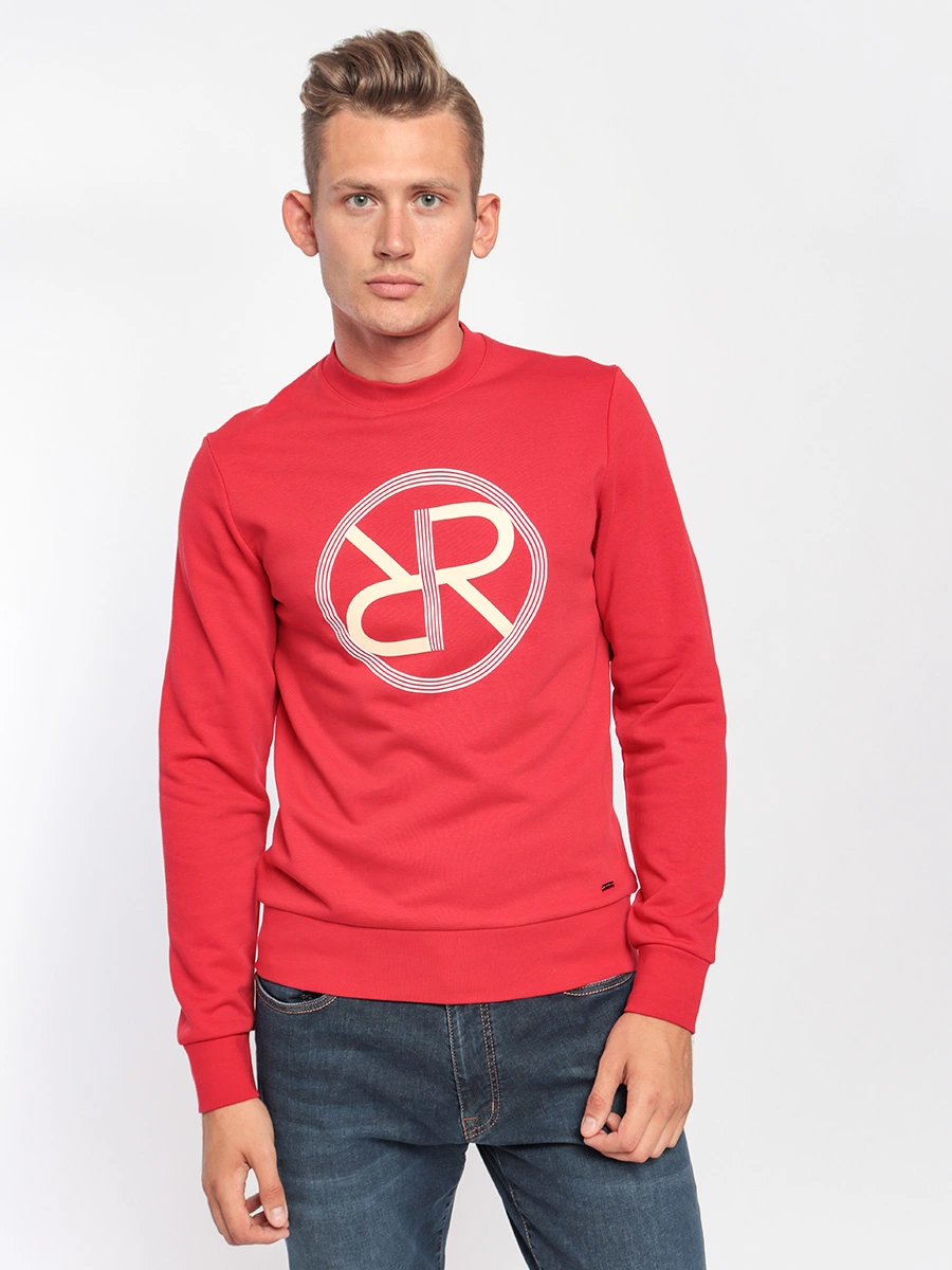 Свитшот с фирменным логотипом